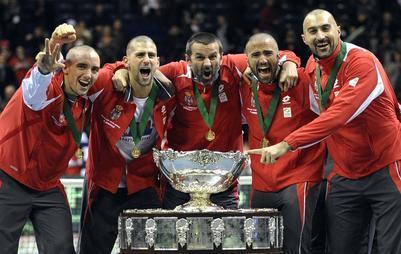  Serbia won 2010 Davis Cup