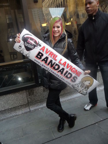  March 8 - Meeting with fans from Bandaids at Today toon