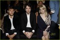 Alex Pettyfer & Emma Stone: Front Row at Louis Vuitton! - alex-pettyfer photo
