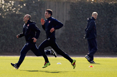  Arsenal Training Session