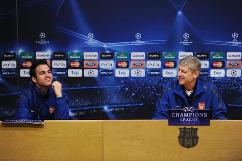  Cesc at Arsenal Press Conference