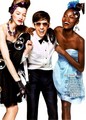 Chord, Darren, Harry e Kevin "Teen Vogue" - glee photo