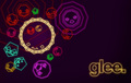 Glee Wallpaper Official in purple. - glee photo