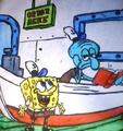 HEY SQUIDWARD XD - spongebob-squarepants fan art