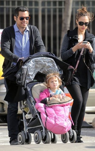 Jessica, Cash & Honor out in NYC