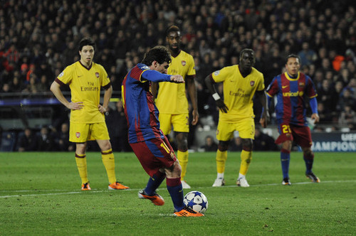  L. Messi (Barcelona - Arsenal)