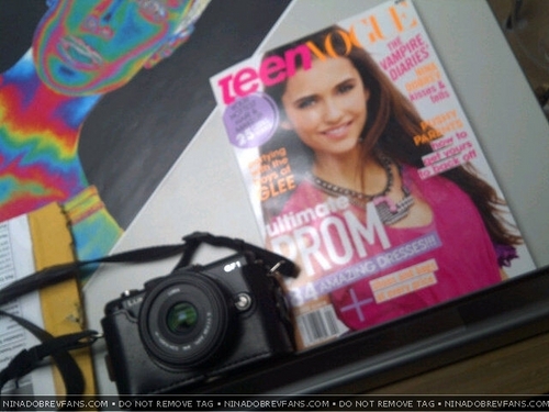  Nina on the cover of 'Teen Vogue' [April 2011].