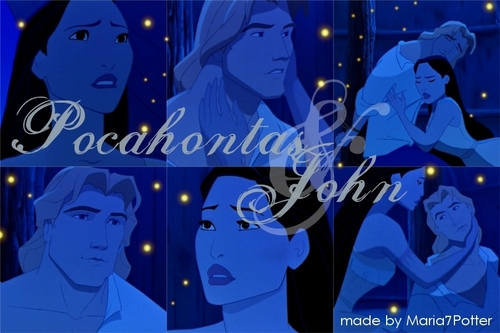  Pocahontas & John Collage