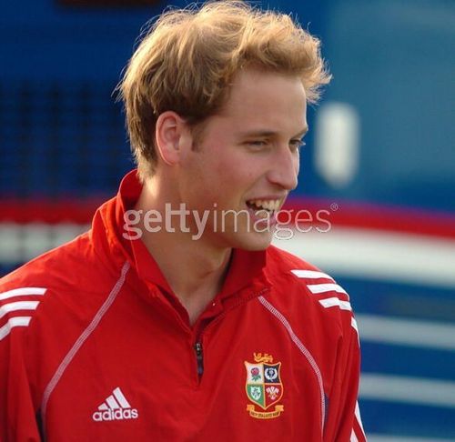  Prince William At Lions Training Session