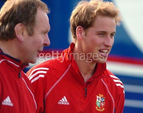 Prince William At Lions Training Session