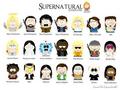 SPN: South Park style - supernatural fan art