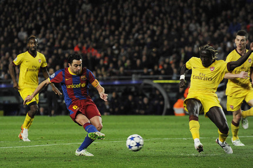 Xavi (Barcelona - Arsenal)