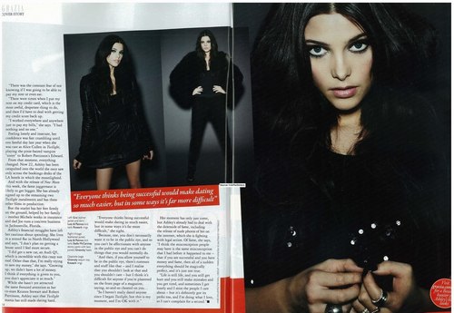  old scans of Ashley Greene (@AshleyMGreene)'s interview in Grazia Magazine