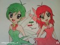 Alala & her Sister Maria - mermaid-melody fan art