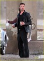 Brad Pitt: Happy On Set of 'Cogan’s Trade' - brad-pitt photo