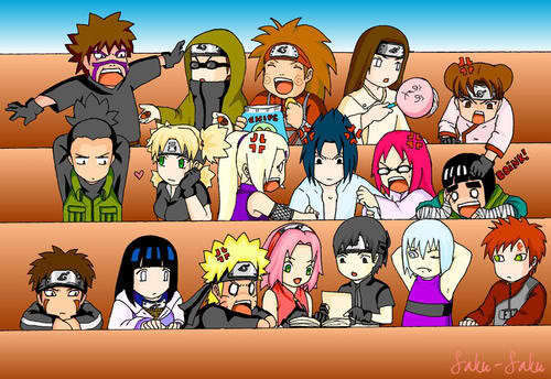 Chibi Naruto gang - Chibi Characters bức ảnh (20037191) - fanpop