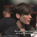 Cillian Murphy withe Tom looking confused in the background!(Inception Premiere - tom-hardy photo