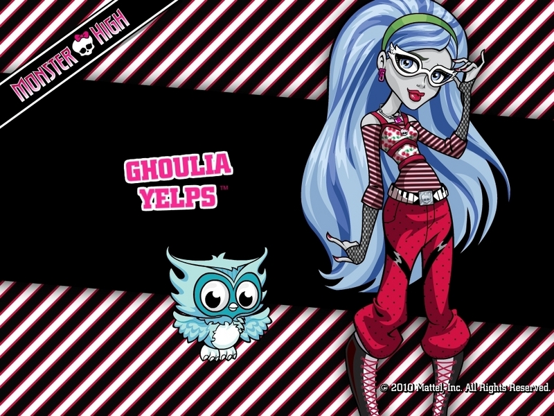 Ghoulia Yelps Wallpaper 1024x768 800x600 Monster High Wallpaper