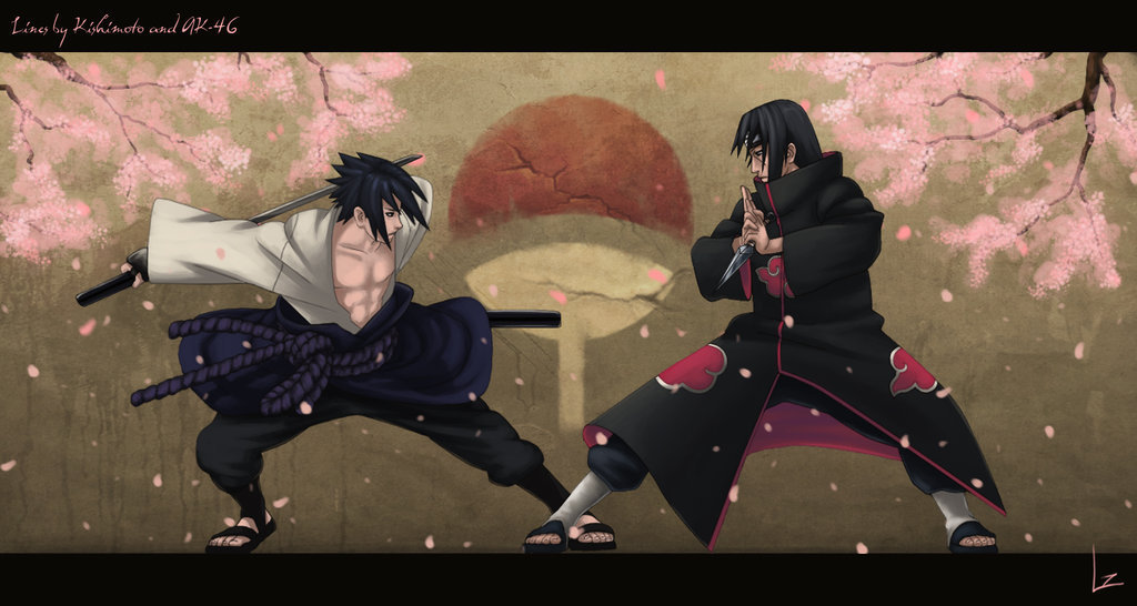 Naruto Itachi Vs Sasuke Part 1
