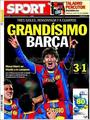 Newspapers praise Barca - fc-barcelona photo