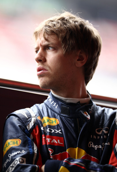 S Vettel F1 testing Barcelona 