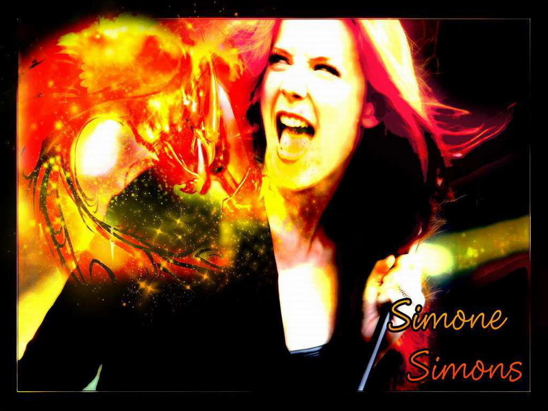 simone simons wallpaper. Simone Simons