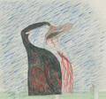 Skipper - bleeding in the rain - penguins-of-madagascar fan art