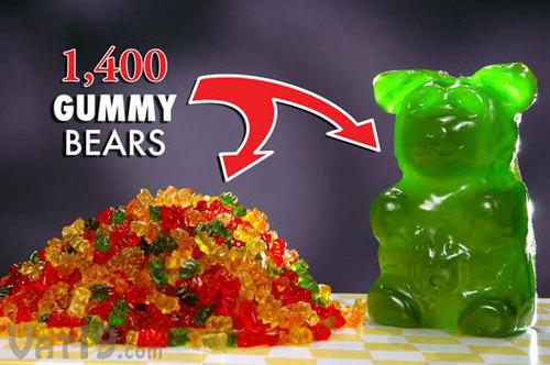 World's largest gummy bear!