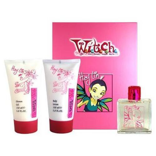  w.i.t.c.h cỏ khô, hay lin perfume +body lotion+shower gel