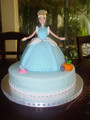 Cinderella Barbie Cake - disney-princess photo