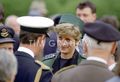 Diana Visits Commonwealth Graves - princess-diana photo