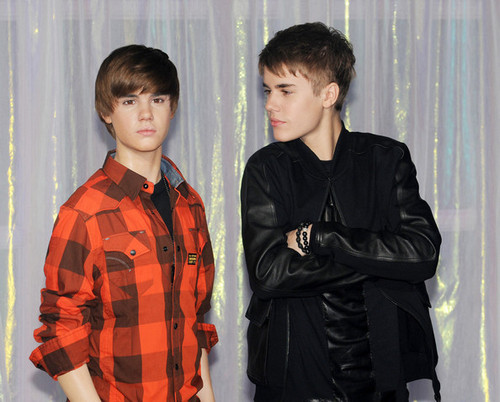  Justin Bieber at Madame Tussauds