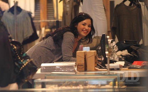  MARCH 16TH - Shopping at Nordstrom in West Hollywood, Ca