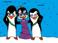 Manfredi,Jhonson,and I!! - penguins-of-madagascar fan art