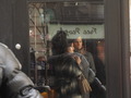 Penn & Leighton on set - gossip-girl photo