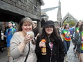 me and my mom with butterbeer pumpkin juice - harry-potter photo