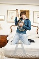 with his tennis-racket - justin-bieber photo