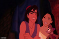 Aladdin/Abu/Pocahontas - disney-princess photo