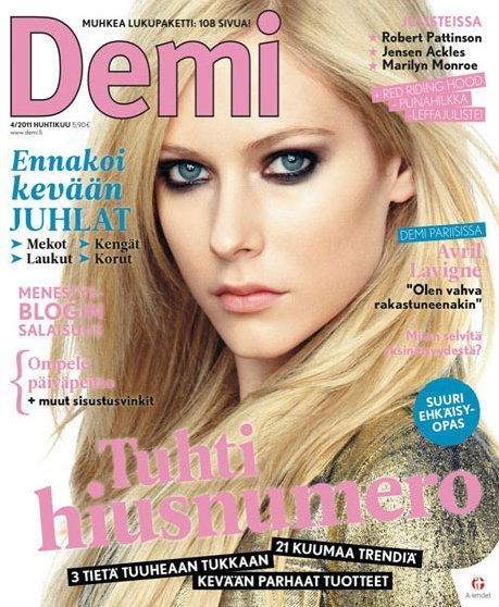 Avril LavigneDemi Magazine 2011