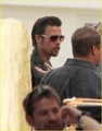 Brad Pitt Continues 'Cogan's Trade' - brad-pitt photo
