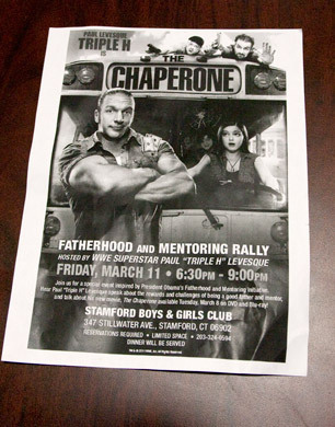  HHH at the Fatherhood and Mentoring Initiative rally in Stamford
