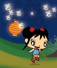  Kai-Lan Holding a Lantern