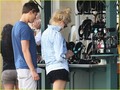 Pixie Lott & Oliver Cheshire Keep Close at the Grove - hottest-actors photo