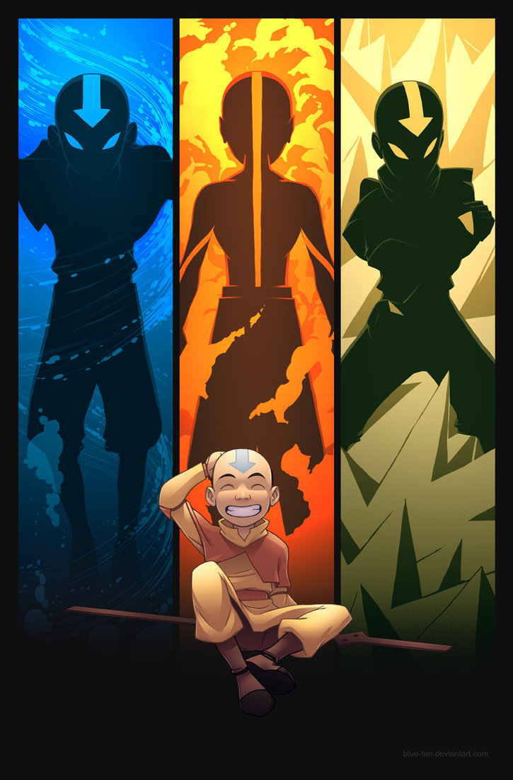 Two Sides of Aang - Avatar: The Last Airbender Photo (20258978) - Fanpop