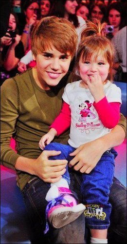  justin and his lil sis