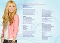 'Hannah Montana Forever' Soundtrack Booklet - hannah-montana photo