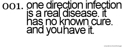1D = Heartthrobs (Enternal Love 4 1D) 1D Infection If U Ave It Theres No Cure! 100% Real :) x