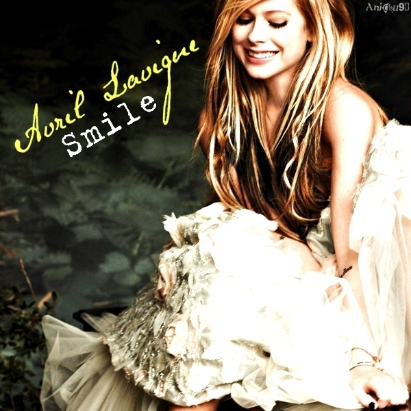 Avril Lavigne Smile My FanMade Single Cover 
