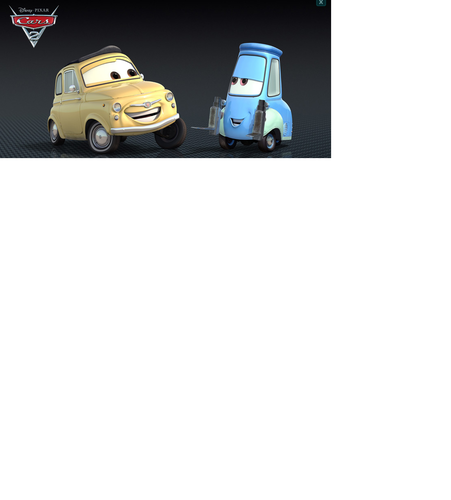  Disney Pixar Cars Luigi and Guido