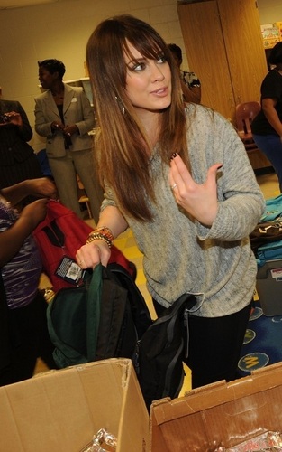 Hilary @ Blessings in a Backpack Event